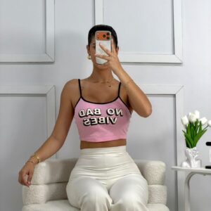 Top Vibes Rosa