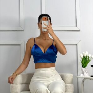 Top Glam Azul