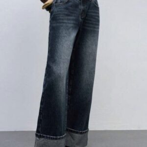 Pant corte ancho con doble