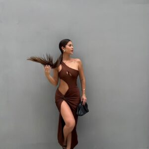 Vestido Largo Asimétrico Venecia